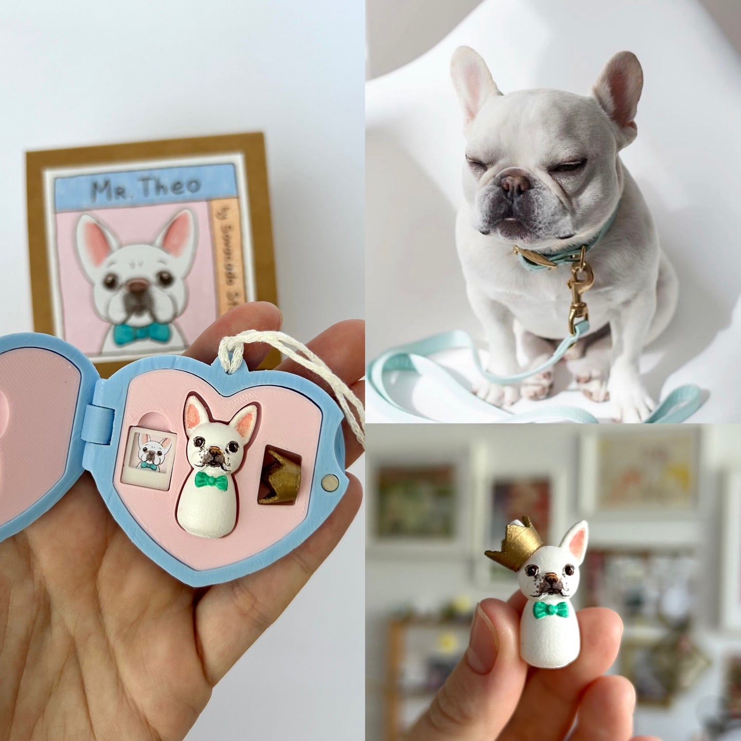 Custom pet in a heart