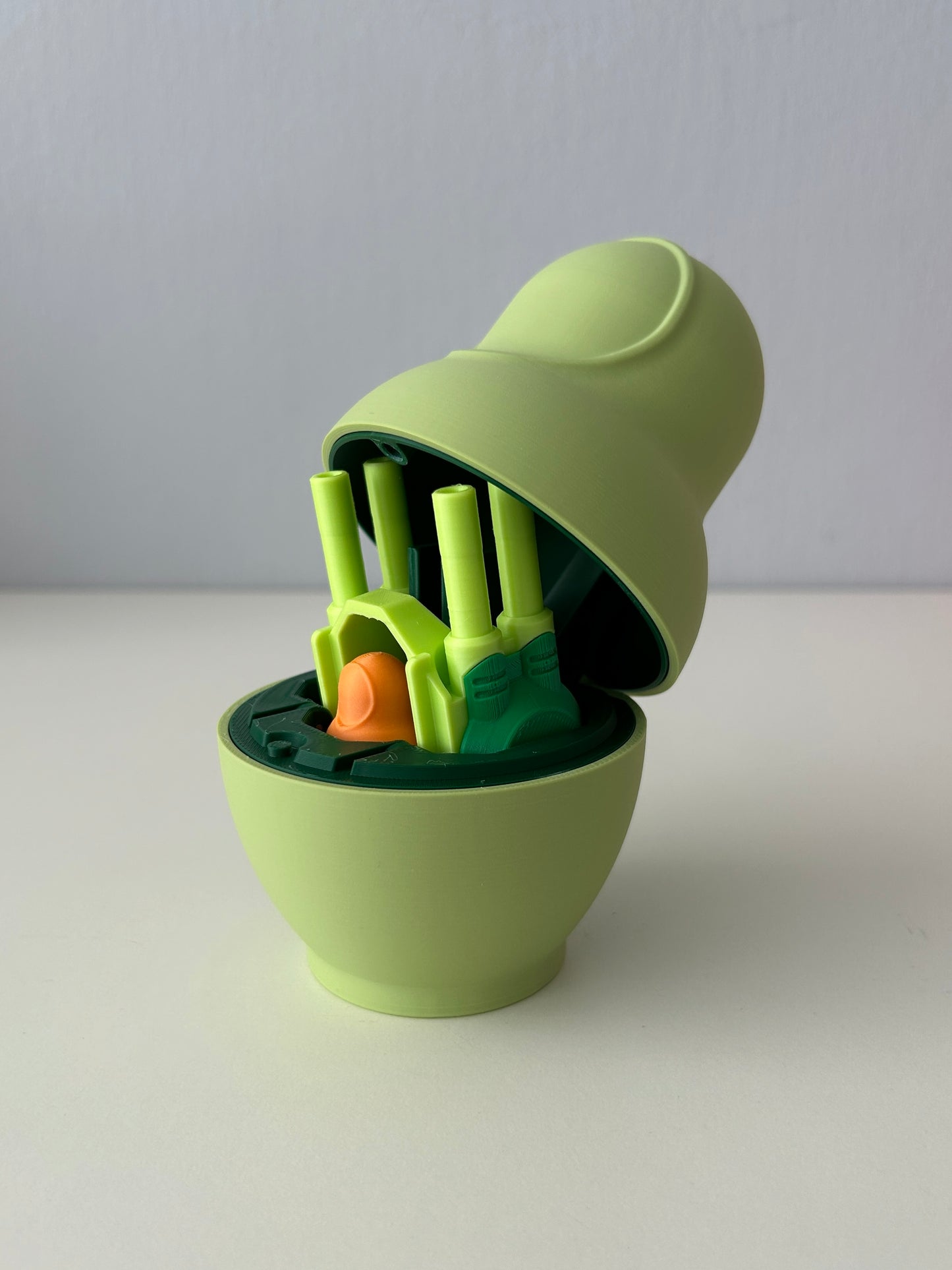 Matryobot - Matcha - Collectible Transforming Art Toy