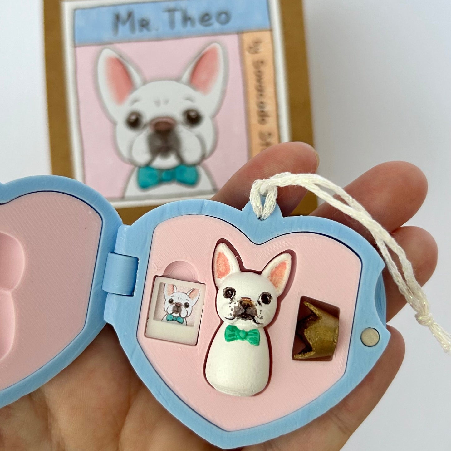 Custom pet in a heart