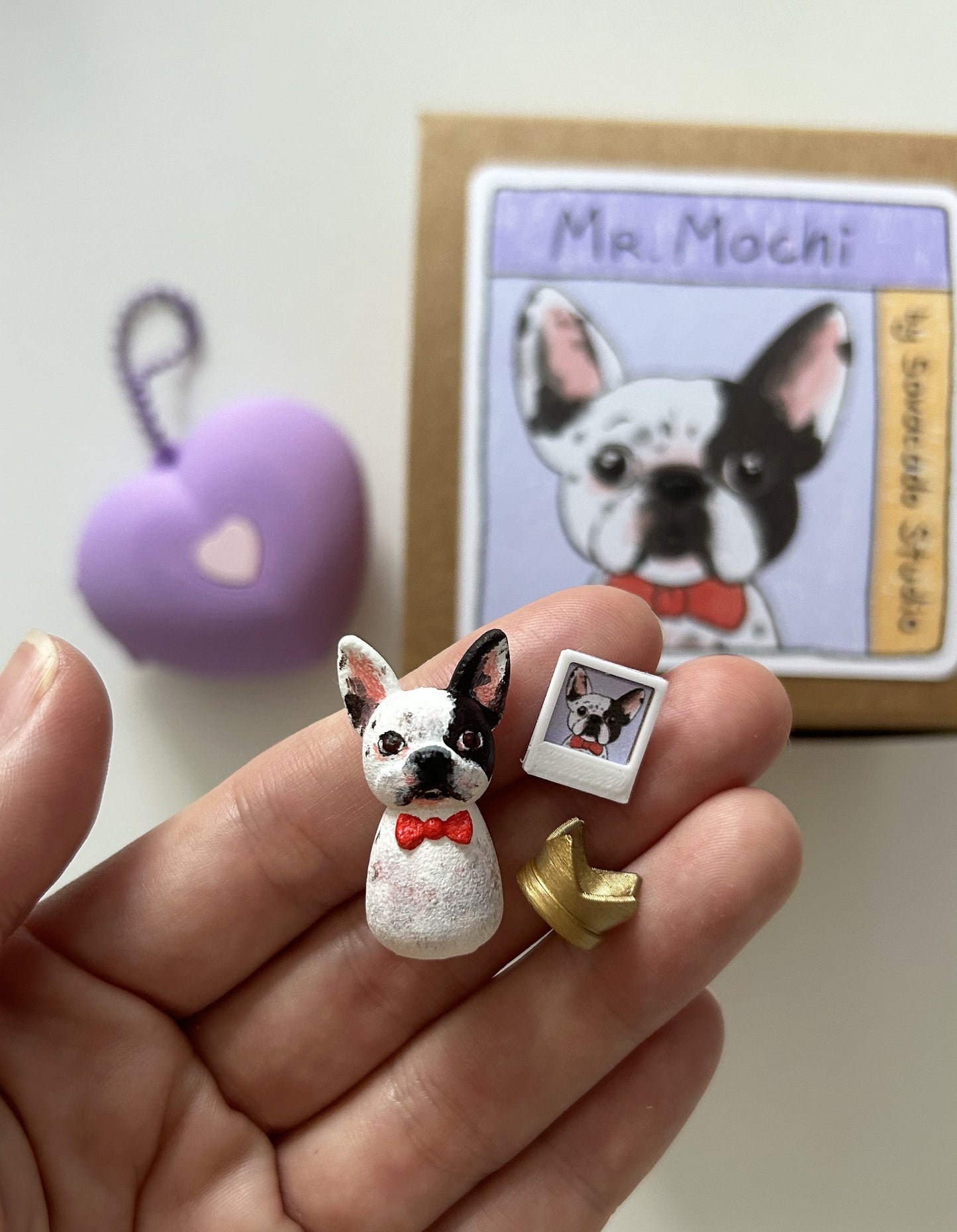 Custom pet in a heart