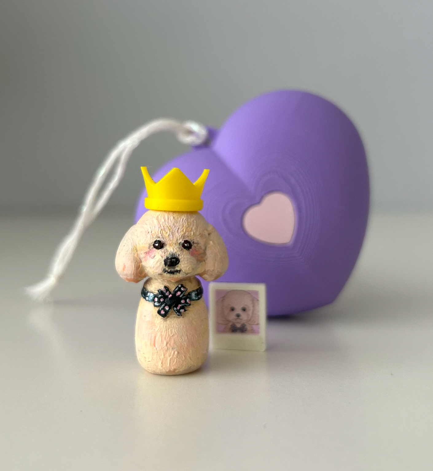 Custom pet in a heart