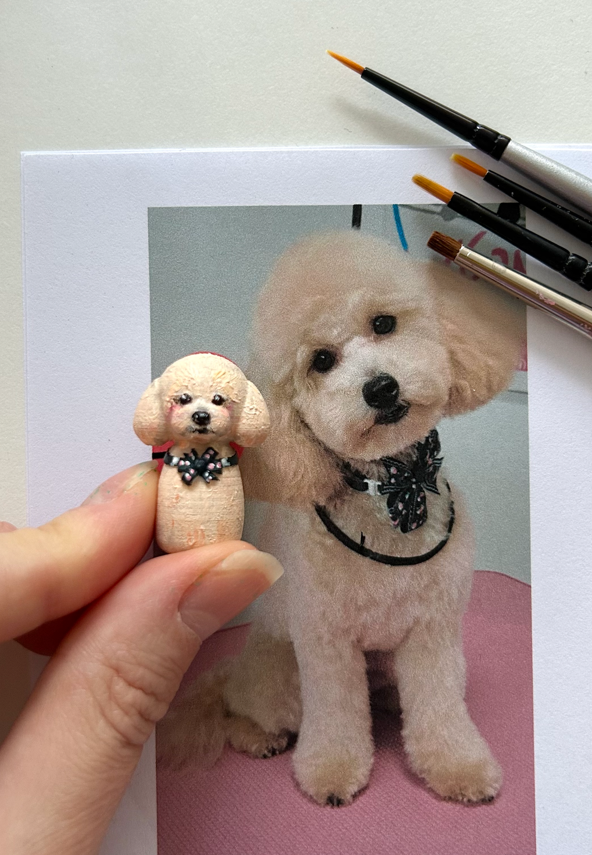 Custom pet in a heart
