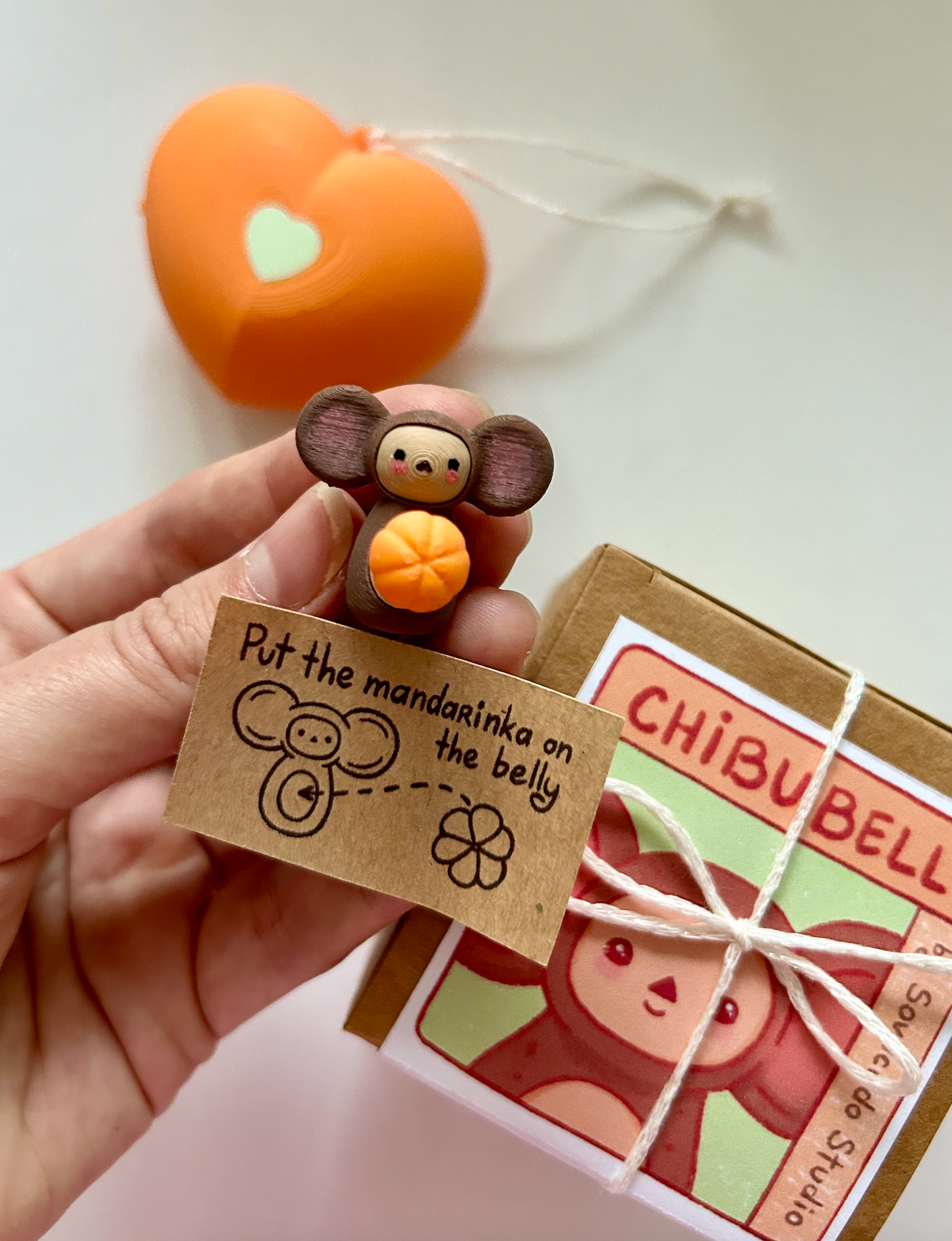 Chibubelly in a heart