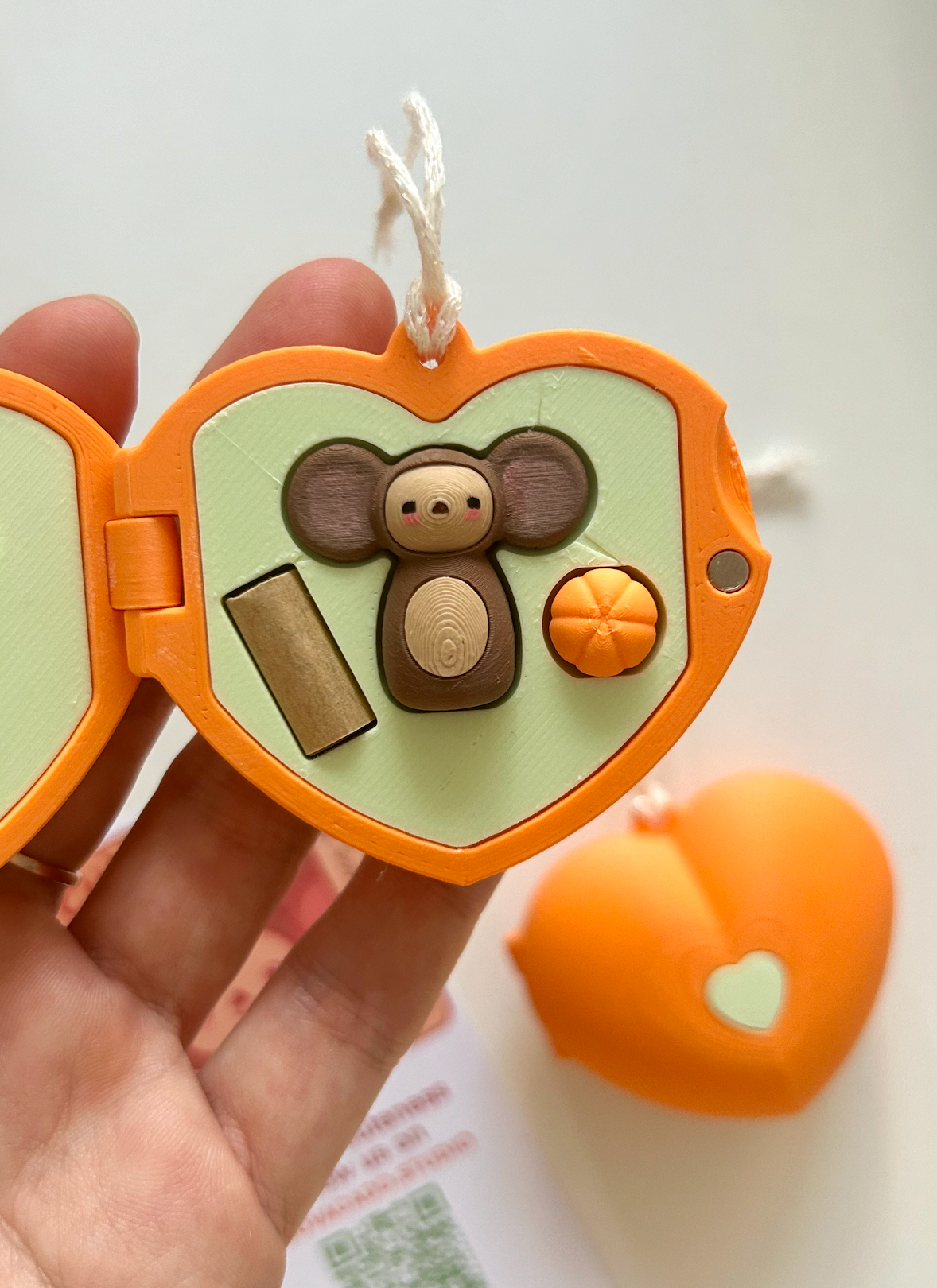 Chibubelly in a heart