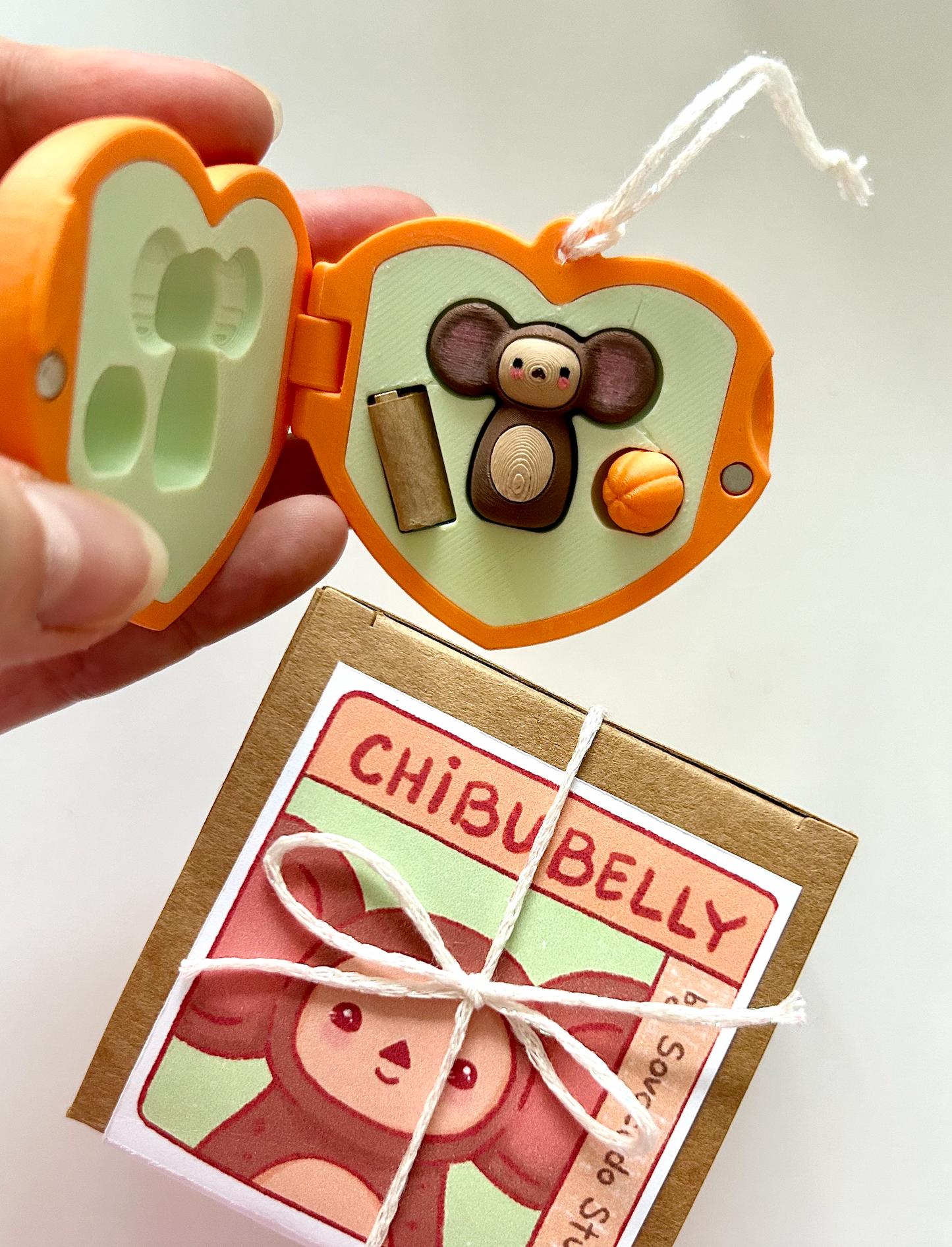 Chibubelly in a heart
