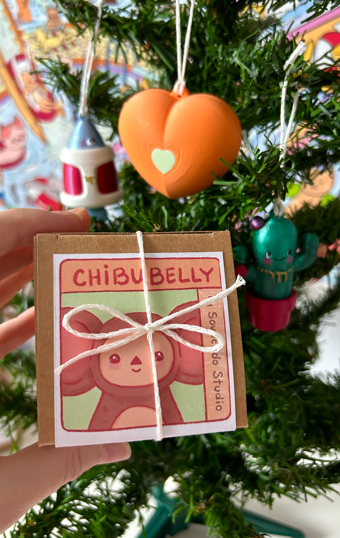 Chibubelly in a heart