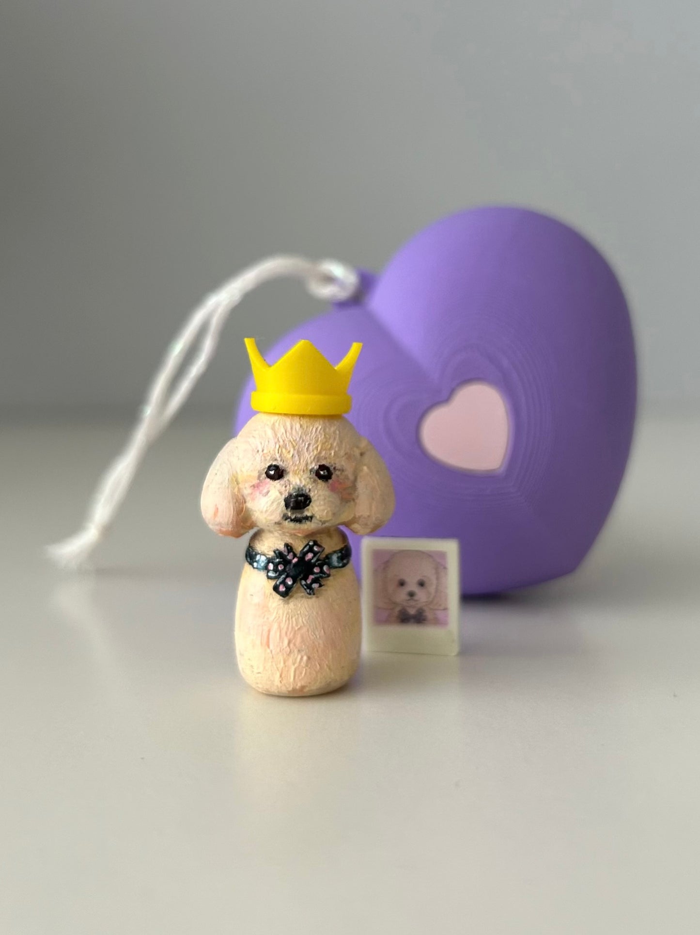 Custom pet in a tamagotchi/heart