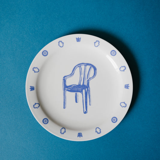 Plate- Keter chair
