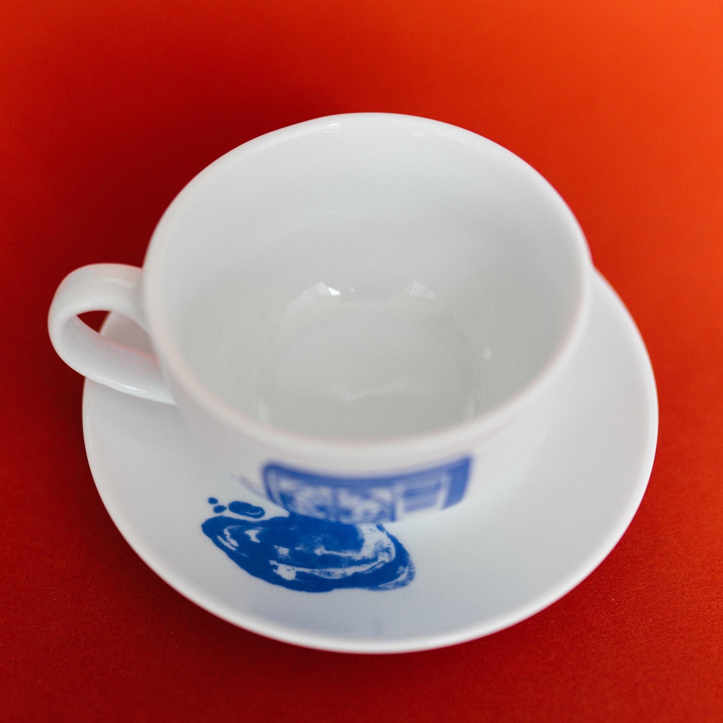 Tea cup and saucer- Mazgan