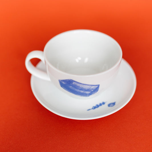 Tea cup and saucer- Mangal