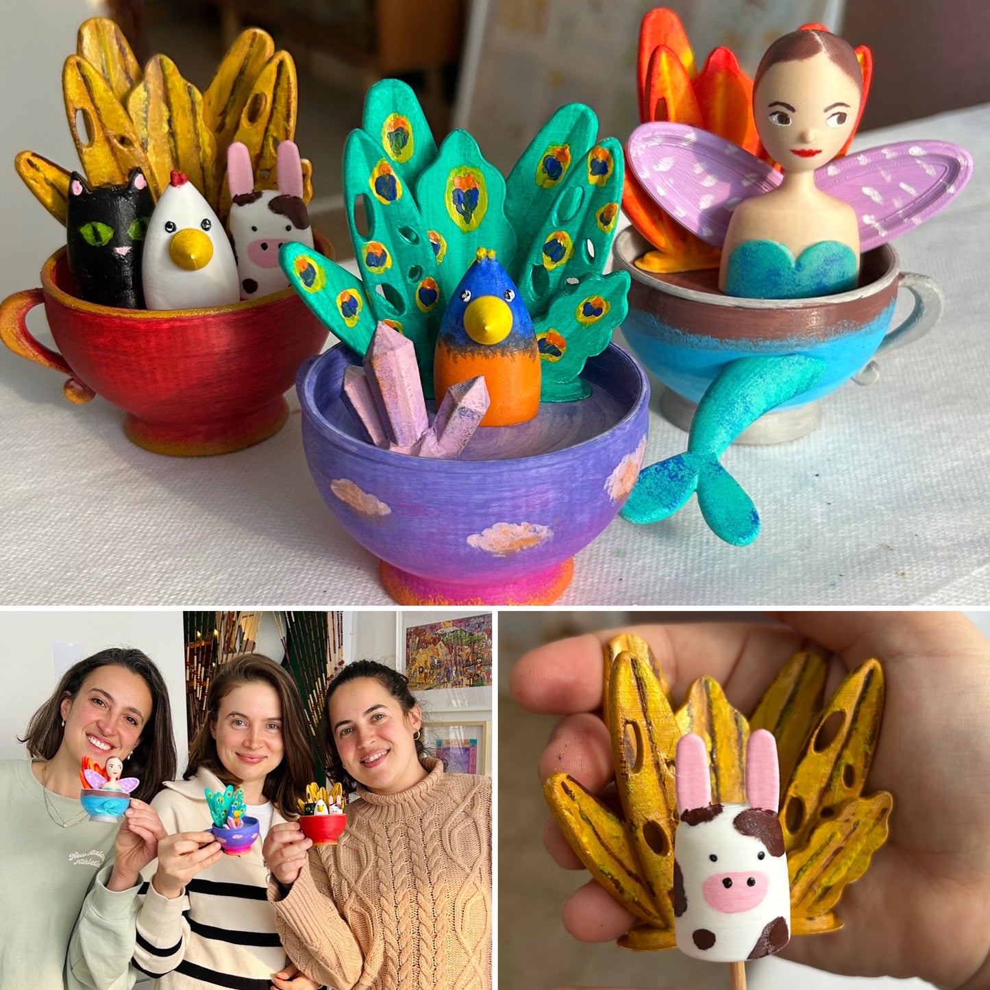 🌸 סדנת ספלים קסומים
